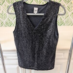 ⭐Ichi Sparkle Sequin Tank Top Small⭐